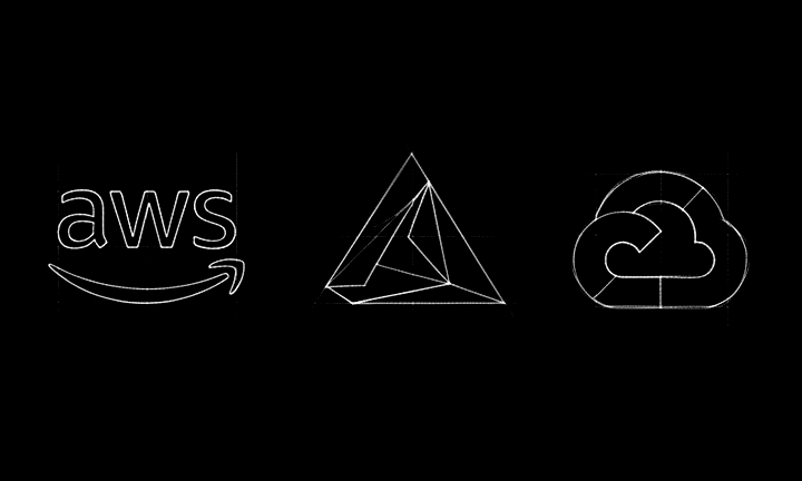 Cloud provider logos